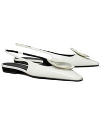 Tory Burch - Patos Slingback Flat - Lyst