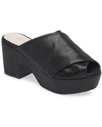 Chocolat Blu - Georgette Platform Slide Sandal - Lyst