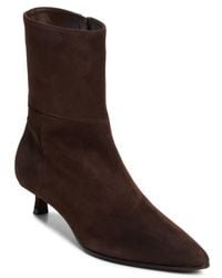 Jimmy Choo - Lory 35 Suede Ankle Boots - Lyst