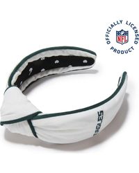 Lele Sadoughi - Philadelphia Eagles Embroidered Knotted Headband - Lyst