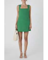 French Connection - Birdie Square Neck Minidress - Lyst