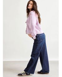 Hatch Collection - The Relaxed Wide Leg Maternity Jean - Lyst