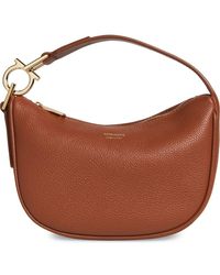 Ferragamo - Mini Smile Leather Top Handle Bag - Lyst
