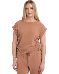 Wilt - Round Neck Side Drawstrings Tee - Lyst