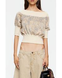 Lioness - Adriana Off The Shoulder Sweater - Lyst