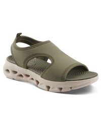 Flexus by Spring Step - Guzman Ankle Strap Platform Wedge Sandal - Lyst