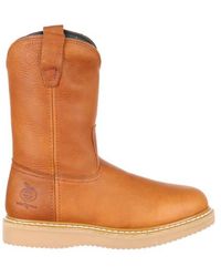 Georgia Boot - Wedge Steel Toe Pull On Work Boot - Lyst