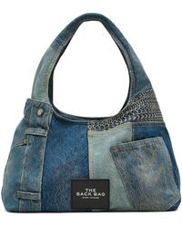 Marc Jacobs - The Sack Deconstructed Denim Shoulder Bag - Lyst