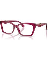 Michael Kors - Square Garzeno Eyeglasses - Lyst