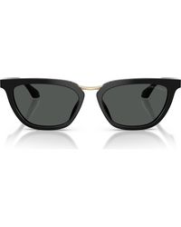Armani - 54Mm Butterfly Sunglasses - Lyst