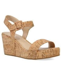 Pelle Moda - Wiltz Ankle Strap Platform Wedge Sandal - Lyst