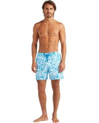 Vilebrequin - Iced Turtles Light Fabric Swim Shorts - Lyst