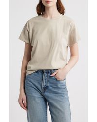 Rag & Bone - Kelly Washed Boxy Cotton T-Shirt - Lyst