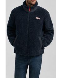 HUNTER - Aurthur Faux Shearling Jacket - Lyst