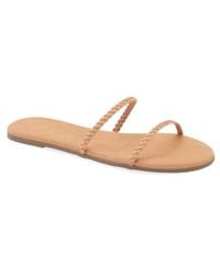 TKEES - Gemma Braid Slide Sandal - Lyst