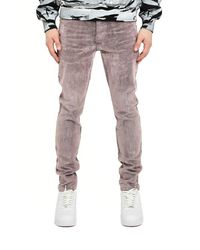 Purple Brand - Flock Dipped Skinny Jeans - Lyst