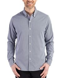 Cutter & Buck - Skyline Epic Confidence Check Stretch Button-Down Shirt - Lyst