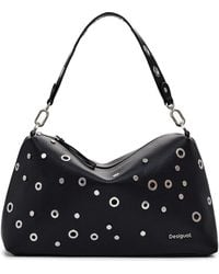 Desigual - Faux Leather Shoulder Bag - Lyst