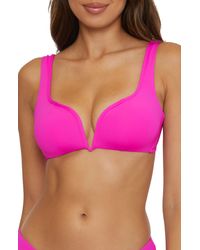 Becca - Color Code V-wire Bikini Top - Lyst