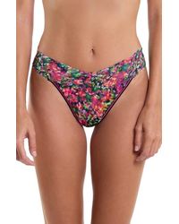 Hanky Panky - Print Original Rise Thong - Lyst