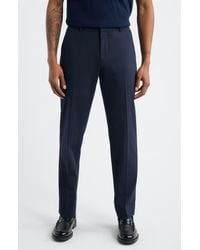 Open Edit - Slim Fit Solid Flat Front Stretch Suit Pants - Lyst