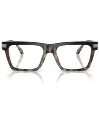 Versace - 53Mm Rectangular Optical Glasses - Lyst