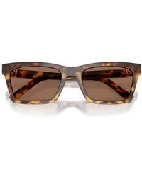 Miu Miu - 55Mm Rectangular Sunglasses - Lyst
