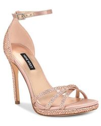 Nine West - Lartay Platform Ankle Strap Sandal - Lyst