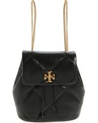 Tory Burch - Small Kira Diamond Quilted Leather Backpack - Lyst