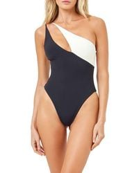 LSPACE - Raquel Colorblock One-Shoulder One-Piece Swimsuit - Lyst