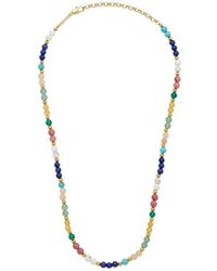Estella Bartlett - Multistone Beaded Necklace - Lyst