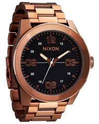 Nixon - The Corporal Bracelet Watch, 48Mm - Lyst