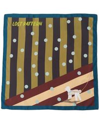 Lost Pattern - Pan Pan Silk Bandana - Lyst