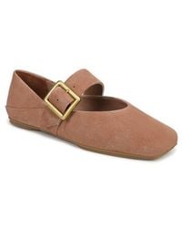 Franco Sarto - Oakes Square Toe Flat - Lyst