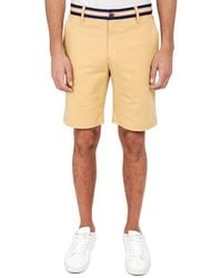 Con.struct - Slim Fit Solid Cotton Stretch Shorts - Lyst