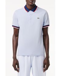 Lacoste - Regular Fit Stretch Piqué Polo - Lyst