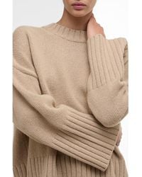 Barbour - Sophia Cotton & Wool Blend Tunic Sweater - Lyst