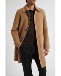 Burberry - Worthing Wool Car Coat - Lyst