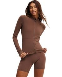 Cotton On - Active Core Zip Through Long Sleeve - Lyst