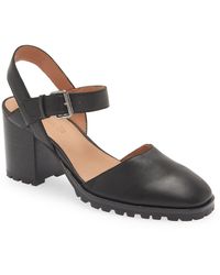 Madewell The Claudie Lugsole Mary Jane in Brown | Lyst