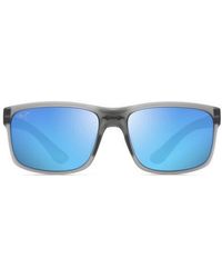 Maui Jim - Pokowai Arch 58Mm Polarized Rectangular Sunglasses - Lyst