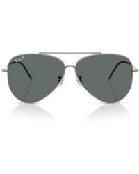 Ray-Ban - Aviator Reverse 59Mm Pilot Sunglasses - Lyst