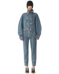 Lanvin - Short Denim Jacket - Lyst