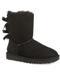 UGG - Bailey Bow Ii Genuine Shearling Boot - Lyst
