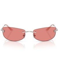 Versace - 60Mm Rectangular Sunglasses - Lyst