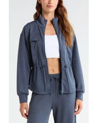 Zella - Soft Luxe Utility Jacket - Lyst