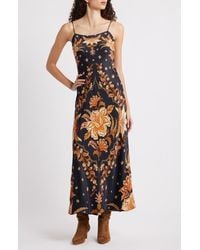FARM Rio - Majestic Garden Slip Maxi Dress - Lyst