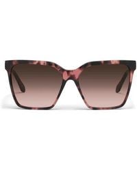 Quay - Level Up Remixed 61Mm Gradient Square Sunglasses - Lyst
