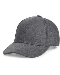Nordstrom - Wool Blend Adjustable Baseball Cap - Lyst