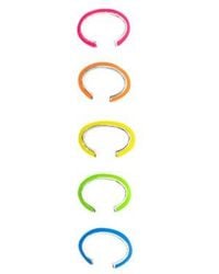 Fry Powers - The Neon Enamel Ear Cuff Set - Lyst